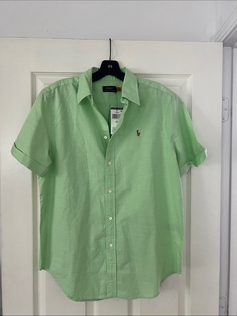Polo by Ralph Lauren lime drop Green Short-Sleeve Button-Down Shirt